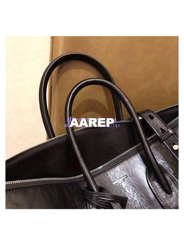 Replica YSL Saint Laurent Sac De Jour Souple 36 Duffle Bag In Black Moroder Leather 8