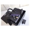 Replica YSL Saint Laurent Baby Sac De Jour Souple Duffle Bag In Grained Leather Grey