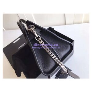 Replica YSL Saint Laurent Baby Sac De Jour Souple Duffle Bag In Grained Leather Black 2