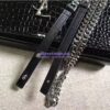 Replica YSL Classic Medium Kate Monogram Saint Laurent Tassel Satchel In Red Crocodile Embossed Shiny Leather 354119 2