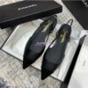 Replica Chanel Slingbacks Flat G35261 Lambskin Beige