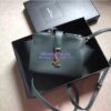 Replica YSL Saint Laurent Monogram Chain Wallet Grained Matelasse etallic Leather Pale Gold