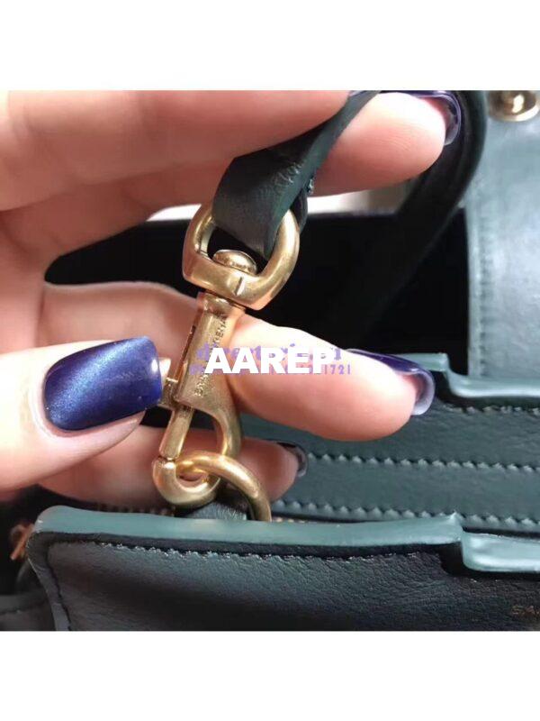 Replica YSL Yves Saint Laurent Toy Cabas Bag in Green 9