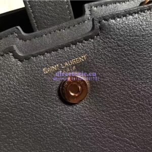 Replica YSL Yves Saint Laurent Toy Cabas Bag in Grey