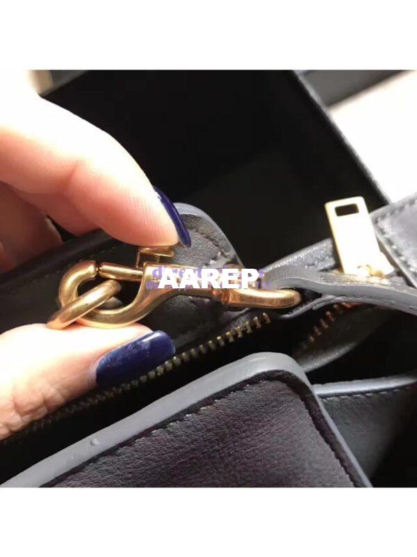 Replica YSL Yves Saint Laurent Toy Cabas Bag in Grey 9