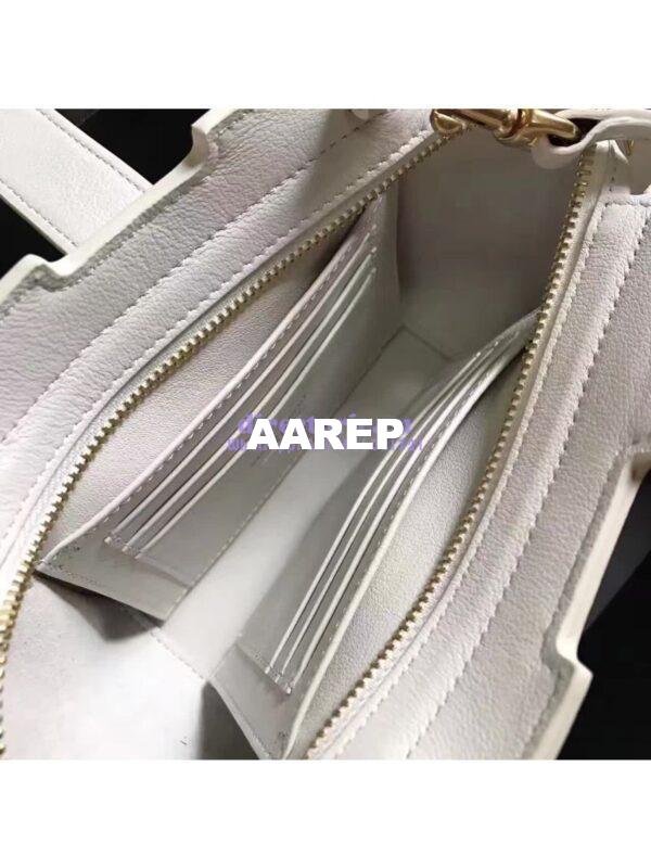 Replica YSL Yves Saint Laurent Toy Cabas Bag in White 10
