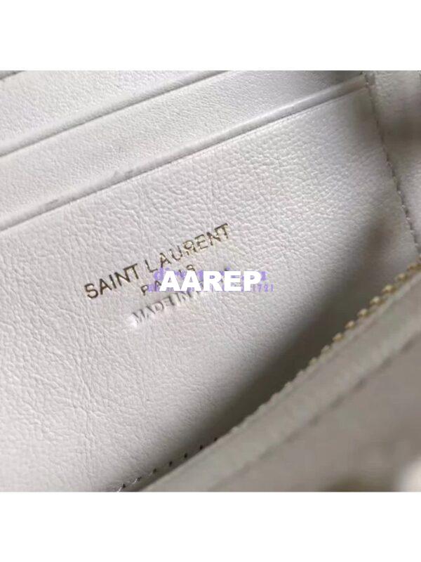 Replica YSL Yves Saint Laurent Toy Cabas Bag in White 11