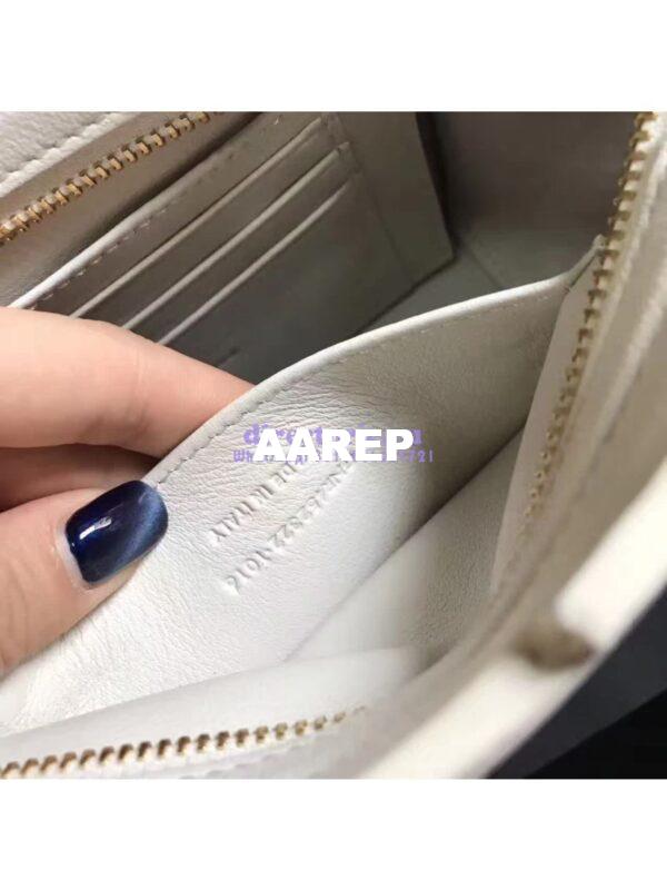 Replica YSL Yves Saint Laurent Toy Cabas Bag in White 12