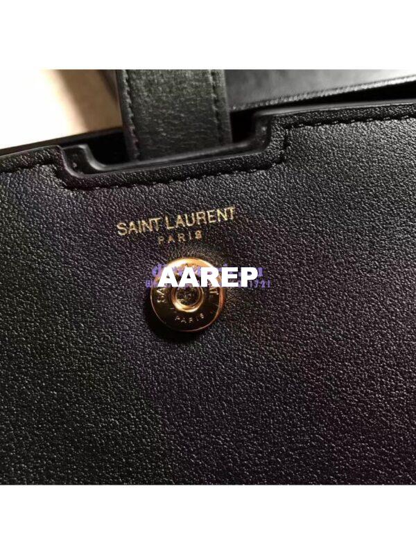 Replica YSL Yves Saint Laurent Toy Cabas Bag in Black 10