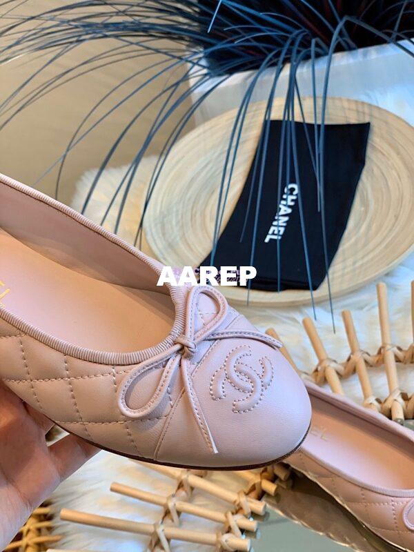 Replica Chanel Quilted Lambskin Ballerinas G02819 Pink 6