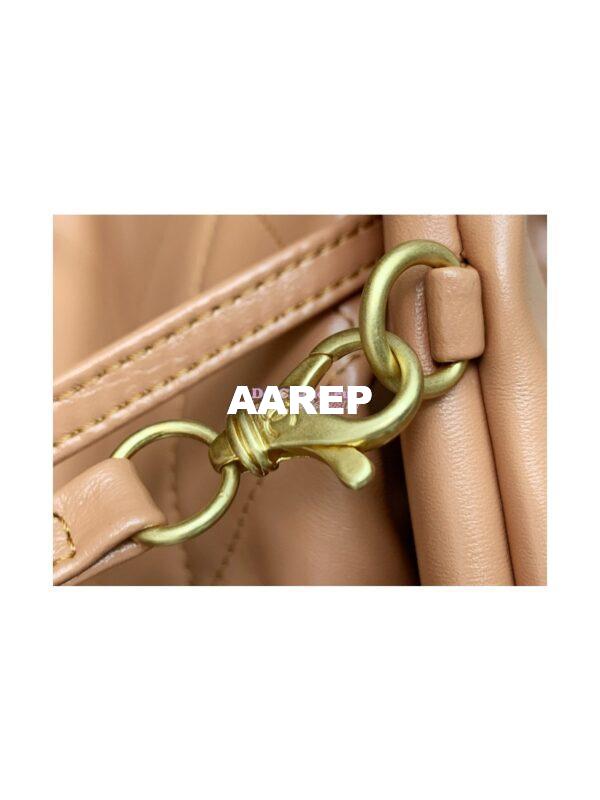 Replica Chanel 22 Handbag Shiny Calfskin AS3260 AS3261 Camel 16