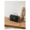 Replica Chanel Enamel Handle Grained Calfskin Vanity with Chain AP2805 White 2