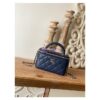 Replica Chanel Vanity With Chain in Lambskin Top Handle AP2846 Black 2