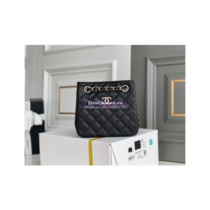 Replica Chanel 22SS Bucket Bag in Caviar AS3176 Black