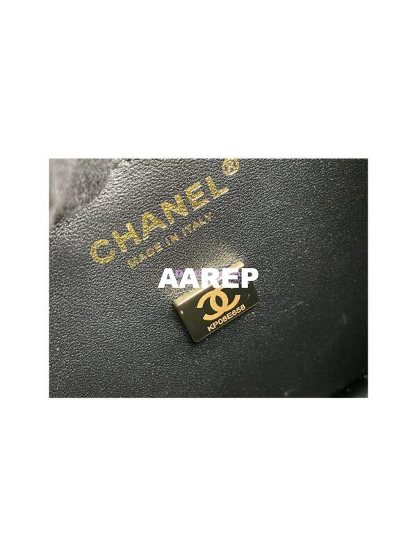Replica Chanel 22SS Bucket Bag in Caviar AS3176 Black 10