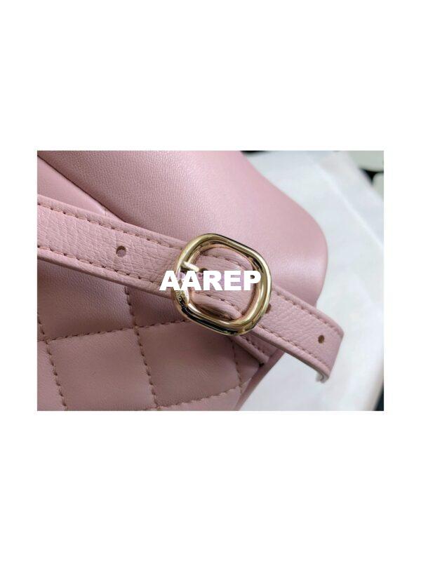 Replica Chanel 22SS Mini Duma Backpack in Lambskin AS2908 Light Pink 7