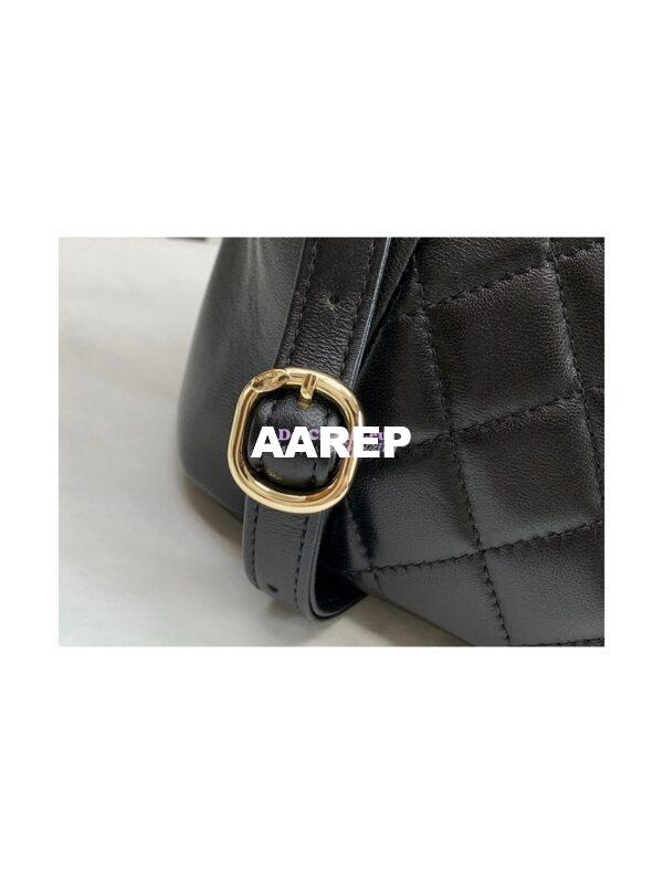 Replica Chanel 22SS Mini Duma Backpack in Lambskin AS2908 Black 6
