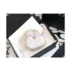 Replica Chanel 22SS Small Vanity Case Lambskin AP2731 White
