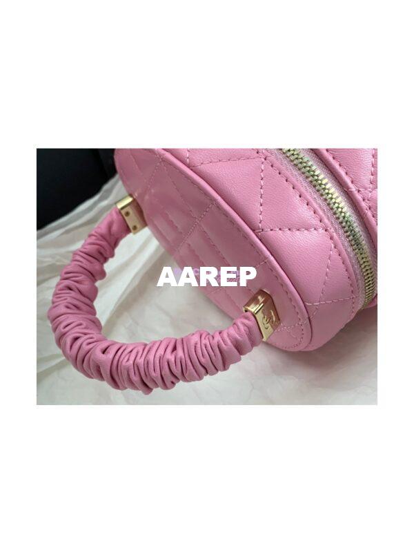 Replica Chanel 22SS Lambskin Vanity Case AP2730 Pink 5