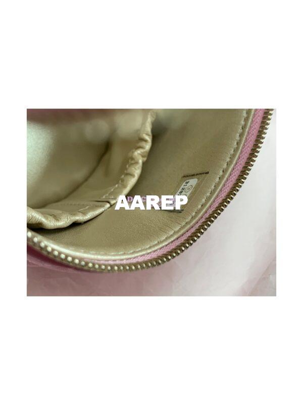 Replica Chanel 22SS Lambskin Vanity Case AP2730 Pink 9