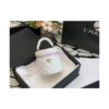 Replica Chanel 22SS Lambskin Vanity Case AP2730 Black 2