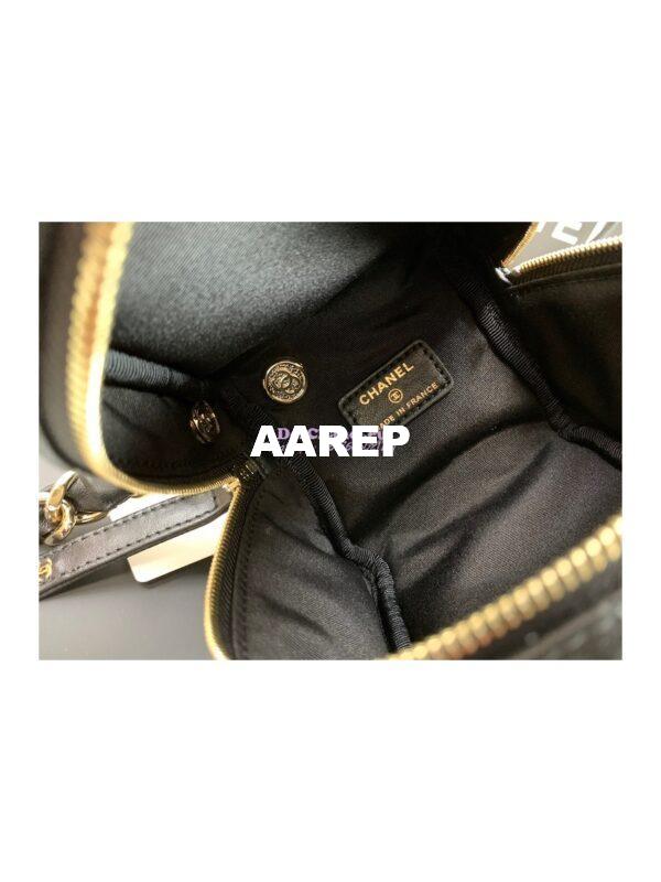 Replica Chanel Clutch With Handle AP2803 Lambskin Black 11