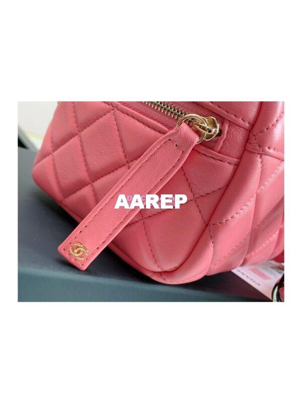 Replica Chanel Clutch With Handle AP2803 Lambskin Pink 9