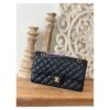 Replica Chanel 22SS Vanity Case Grained Calfskin AS3222 Sky Blue 2