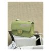 Replica Chanel Medium Classic Double Flap Bag Quilted Lambskin Light Gold Hardware Light Pink