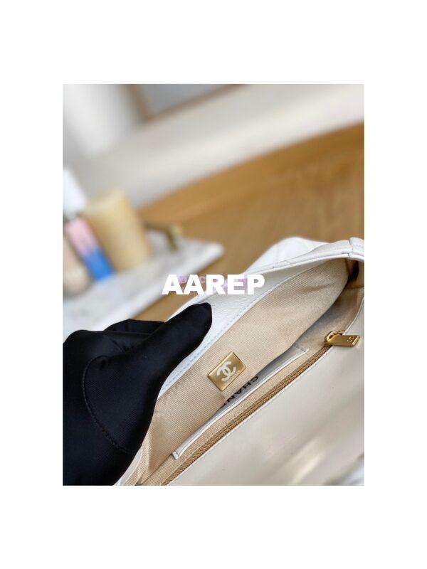 Replica Chanel Mini/ Small Flap Lammbskin Bag AS3213 AS3214 White 17