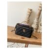Replica Chanel Wallet On Chain in Grained Calfskin AP2804 Black 2