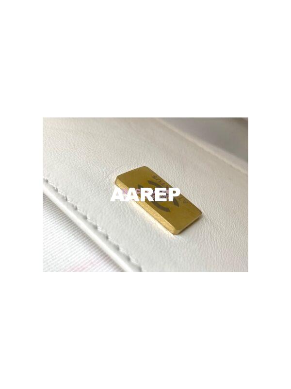 Replica Chanel Heart Bag in Lambskin AS3191 White 11