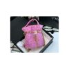 Replica Chanel 22P Hobo Bag in Lambskin with Charm Strap AS3259 White 2