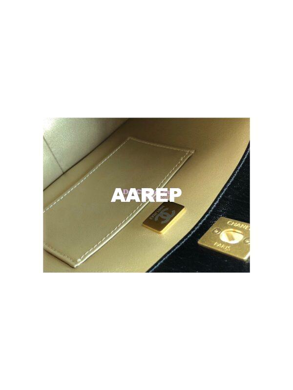 Replica Chanel Hobo Bag in Lambskin AS3112 Black 11