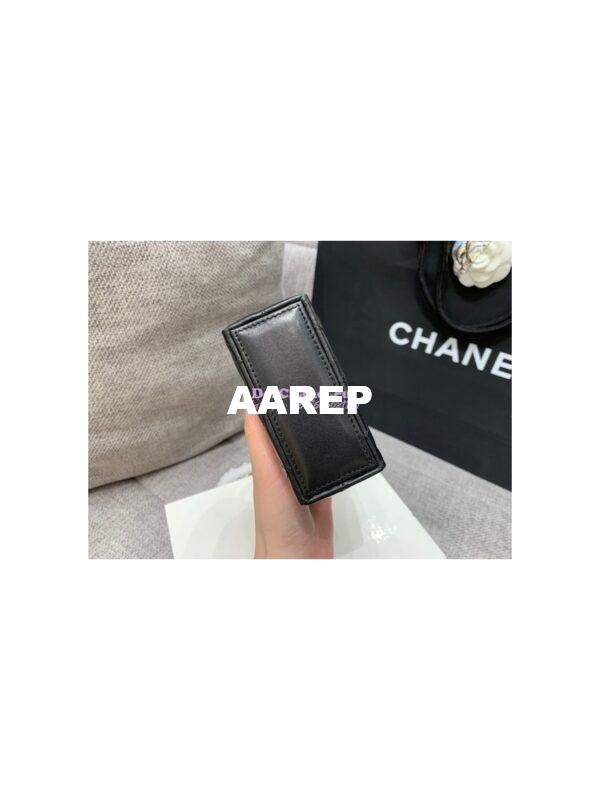 Replica Chanel Small Box With Chain in Lambskin AP2656 Black 11
