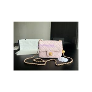 Replica Chanel 22P Lambskin Flap Bag AS1786 Light Pink