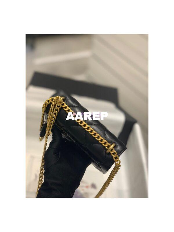 Replica Chanel Clutch With Chain in Lambskin AP2635 Black 9
