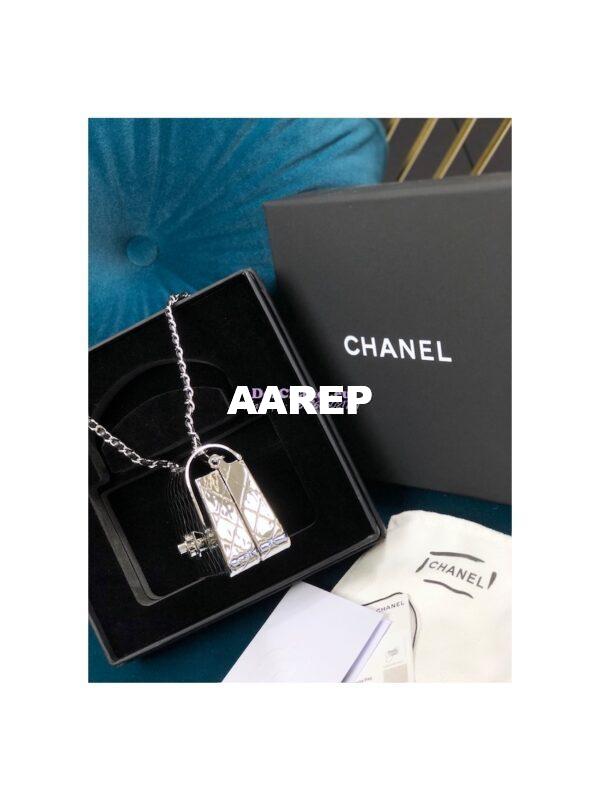 Replica Chanel 22S Limited Edition Mini Evening Silver Bag AS3012 Silver 5