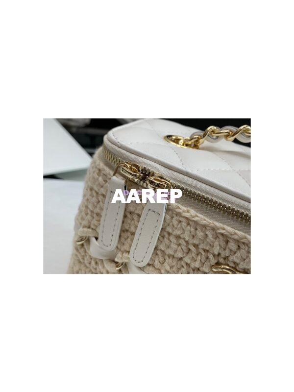 Replica Chanel Crochet Vanity Case AP2471 Ivory 3