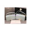 Replica Chanel Medium Boy Handbag in Grained Calfskin with Shining Hardware 67086 Light Blue 2