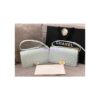 Replica Chanel Small Boy in Chevron Grained Calfskin with Shining Hardware 67085 Light Blue 2