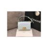 Replica Chanel Small Boy Handbag in Grained Calfskin with Shining Gold Hardware 67085 Light Purple 2