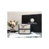 Replica Chanel Lambskin Braided Mini Flap Bag AS2495 Black 2