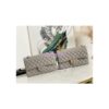 Replica Chanel Small Classic Flap CF Bag Perforated Lambskin Light Blue Light Purple & White
