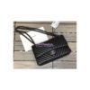 Replica Chanel Chevron Classic Flap CF 25cm in black Lambskin Bag