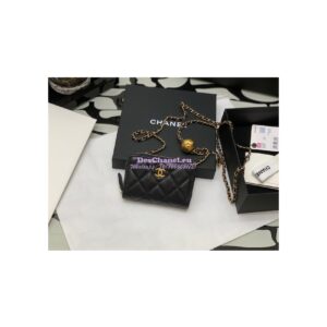 Replica Chanel Lambskin Coin Case with Charm Strap Waist Bag AP2462 2