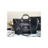Replica Chanel Large Tote 2 in 1 Mixed Fibers & Woolen Deauville Bag A66941 Black Grey