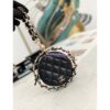Replica Chanel Mini Classic Flap CF Bag 17cm in Iridescent Lambskin Silver 2
