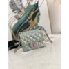 Replica Chanel Mini Classic Flap CF Bag 17cm in Iridescent Lambskin Pink 2