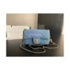 Replica Chanel Charm Strap Flap Bag AS1786 Denim